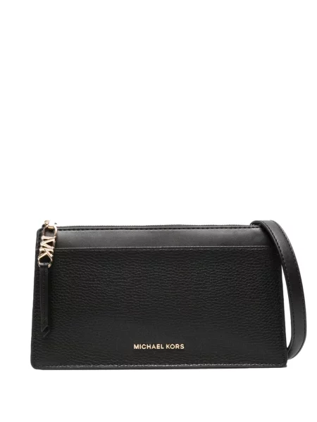 Geanta de piele Michael Michael Kors din piele negru