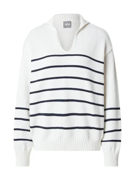 MM pulover femei călduros alb