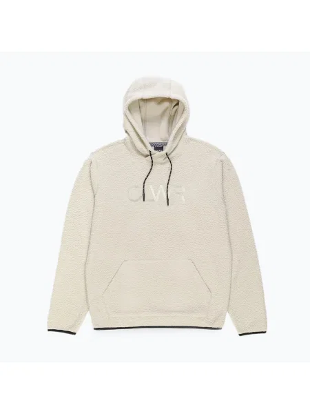 Hanorac pentru bărbați Colourwear Teddy Hood deschis bej