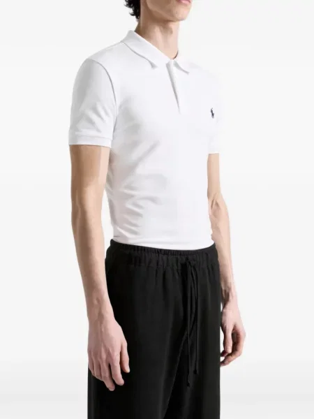 Яке тип риза Polo Ralph Lauren бродирано бяло