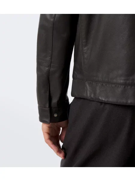Geanta de piele Thom Sweeney maro