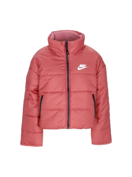 Kurtka puchowa Nike klasyczna różowa