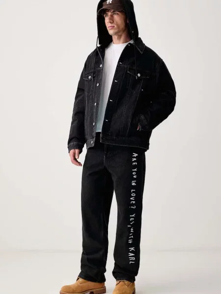 Karl Lagerfeld Jeans tričko pánske biela