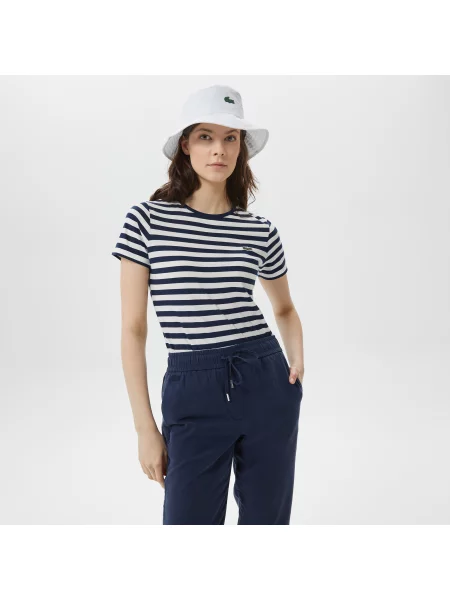 Lacoste Koszulka Lacoste granatowa