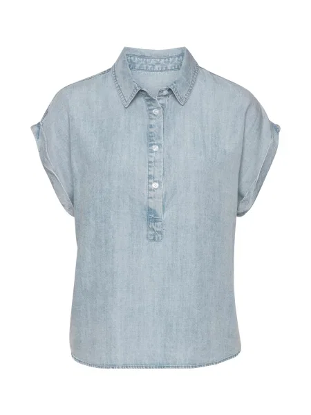 VIVANCE by LASCANA Bluză denim albastru