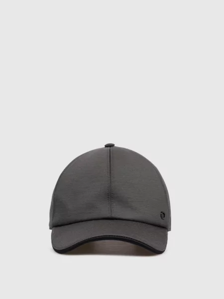 Кепка з вовни Stefano Ricci сіра