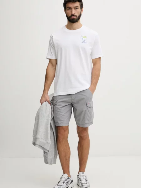 New Balance kratka majica Fish and Chips bela