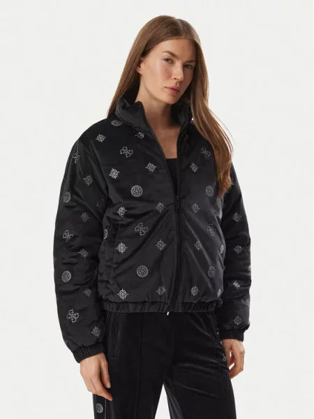 Guess Geacă de iarnă negru