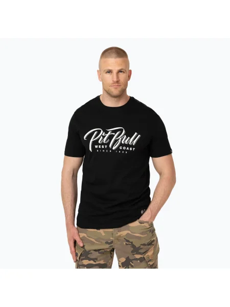 Tricou pentru bărbați Pitbull El Jeffe negru