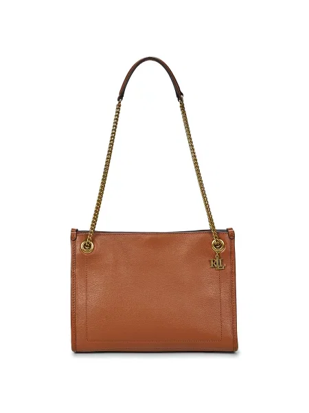 Kabelka LAUREN RALPH LAUREN hnědá