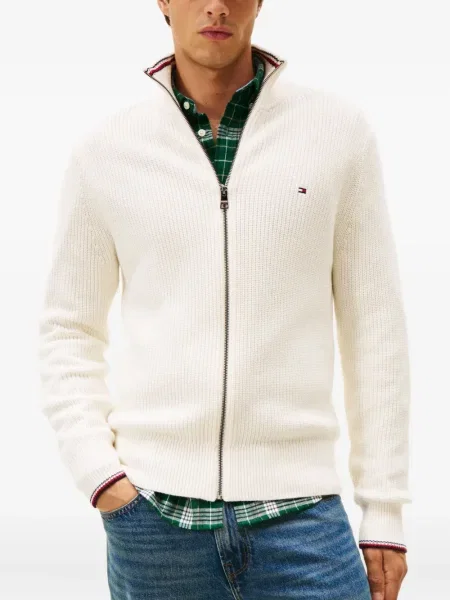 Cardigan Tommy Hilfiger alb