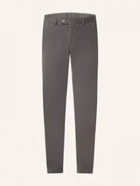 Hiltl Chino Kalhoty Slim Fit šedá