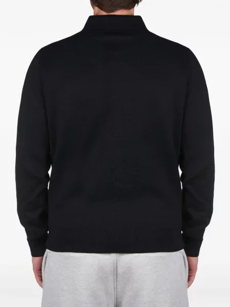 Gulerat cardigan Filippo De Laurentiis negru