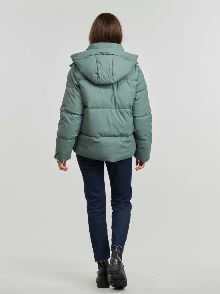 Vero Moda Vatovaná bunda Greta Kylie Zelená modrá