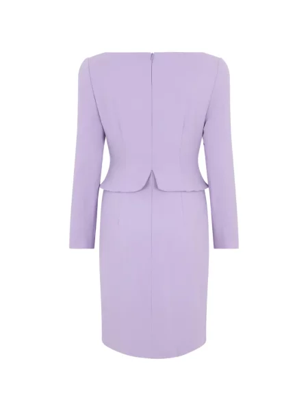 Rochie mini Moschino cu funde violet