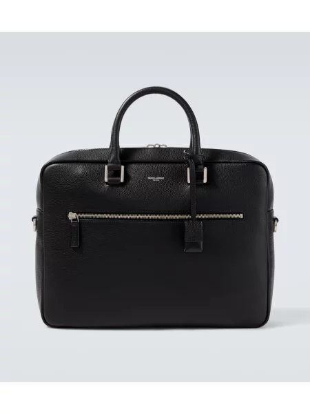 Geantă Saint Laurent din piele negru