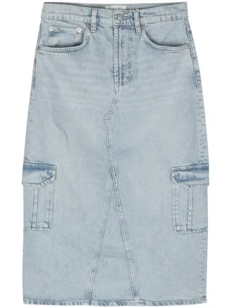 Spódnica jeansowa Rails niebieska