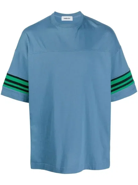 Tricou Ambush cu dungi alb