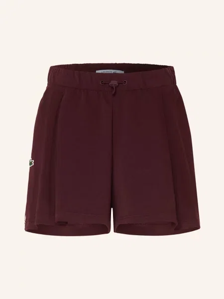 Lacoste Tenisové Šortky Tennis Heritage tmavě červená bílá