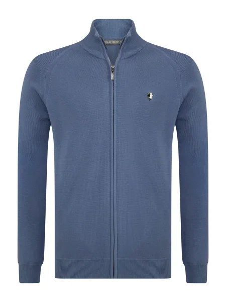 Jacey Quinn Kardigan modrá bílá