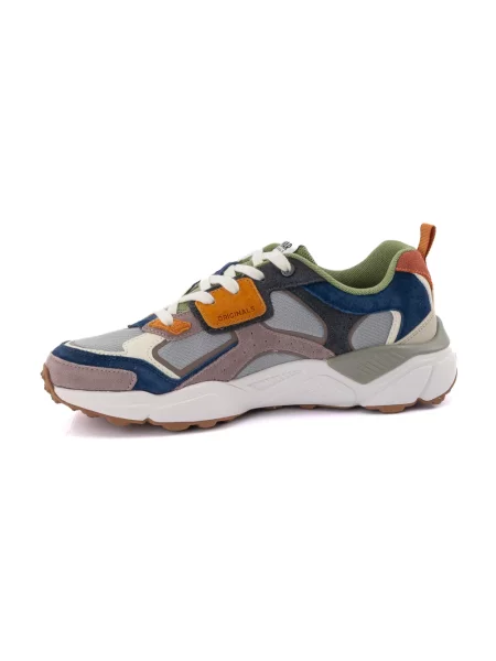 Sneakersy Colmar skórzane szare