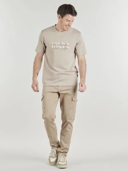 Cargo nadrág Jack & Jones bézs
