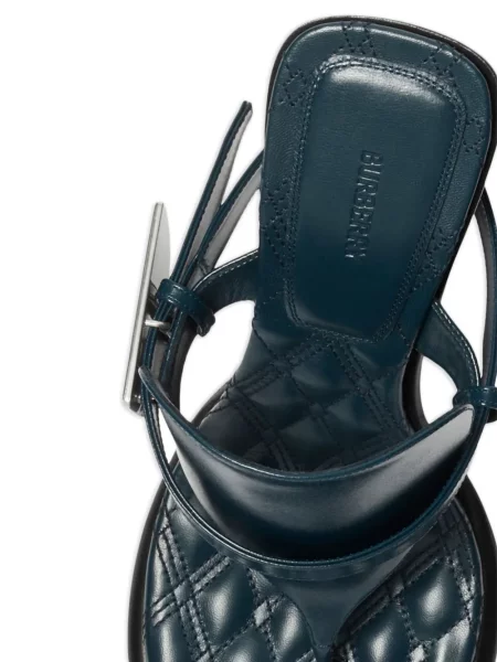 Sandale Burberry din piele albastru