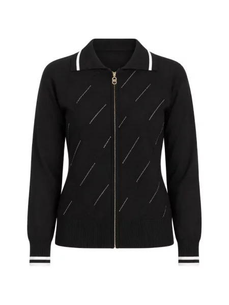 Stras cardigan Liu Jo negru