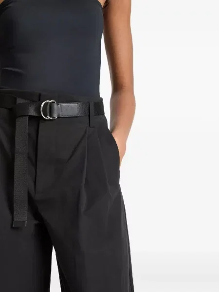 Pantaloni Vince plisate negru