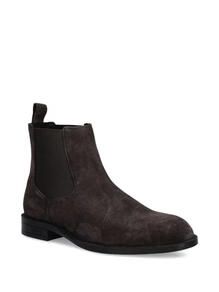 Botine chelsea Boss maro