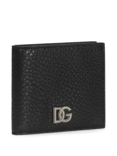 Novčanik Dolce & Gabbana s autogramom crna