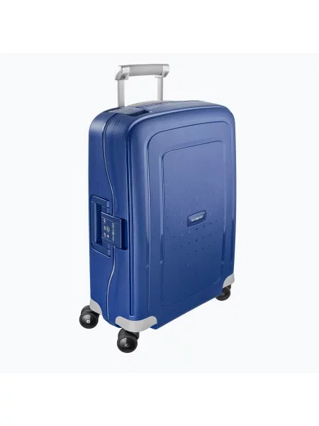 Cestovní kufr Samsonite S'cure Spinner 34 l dark blue modrý
