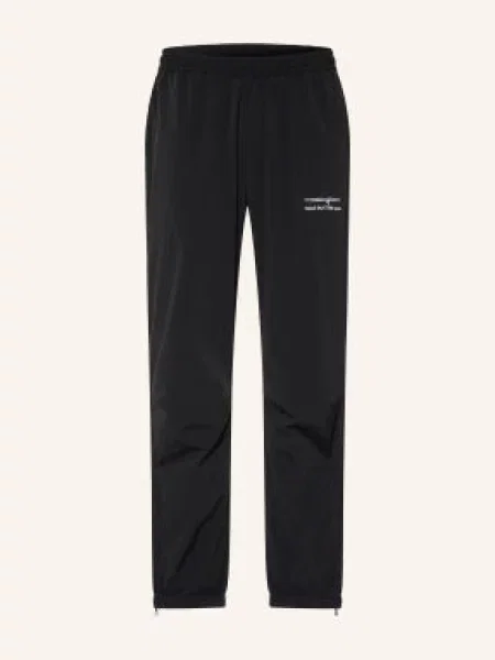 Cole Buxton Kalhoty Z Teplákoviny Střih Extra Slim Fit černá