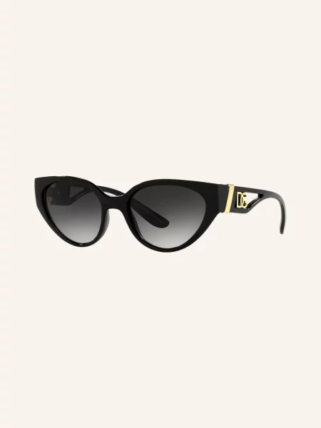 Dolce & Gabbana Sluneční Brýle černá/ šedý přechod černé