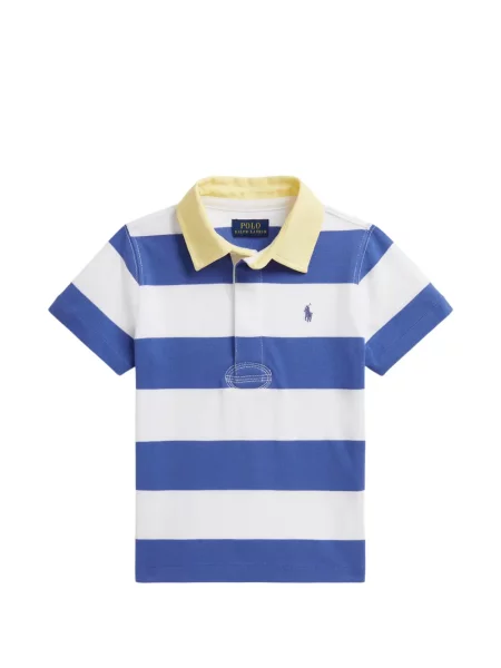 Koszulka polo dziecięca Polo Ralph Lauren biała