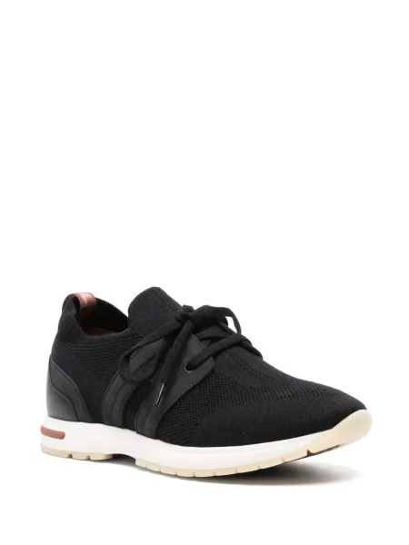 Sneakerși Loro Piana negru
