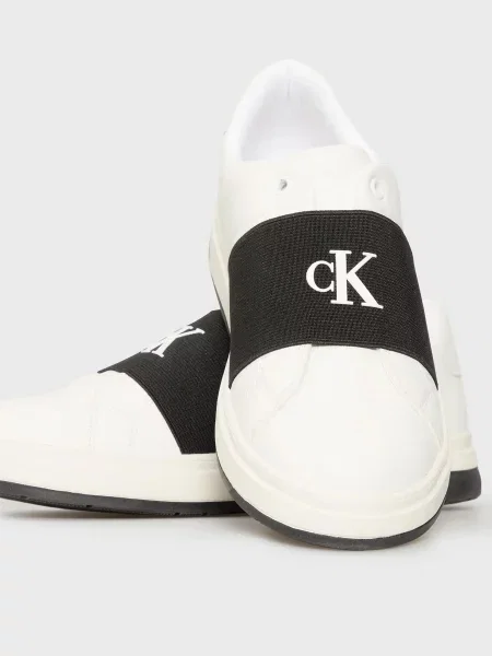 Дитячі Кеди низькі Calvin Klein Kids поліуретан білий