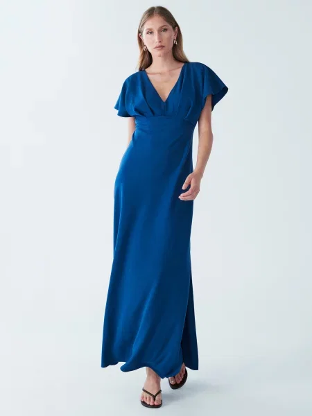 BWLDR Rochie de seară Aura bleumarin