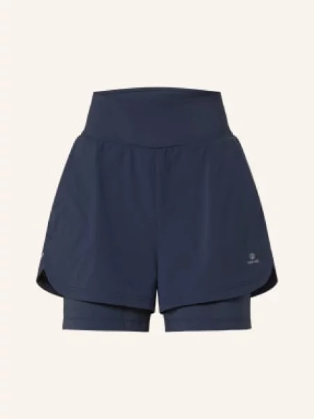 Fire+Ice Spodenki Trekkingowe 2 W 1 Leja blau granatowe