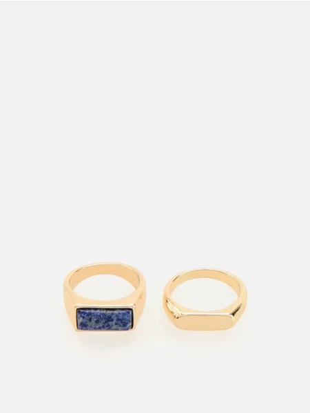 Reserved Set de 2 inele indigo