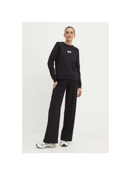 Karl Lagerfeld bluza z aplikacją czarny