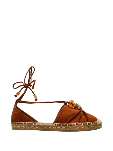 Balerini Jimmy Choo din piele maro
