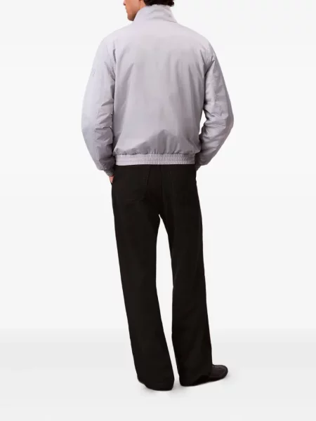Geacă de blugi Calvin Klein Jeans gri