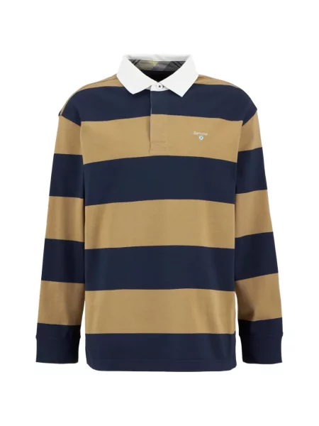 Tricou polo Barbour galben