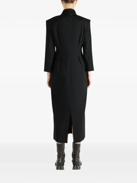 Костюм рокля Calvin Klein с 3/4 ръкави черно