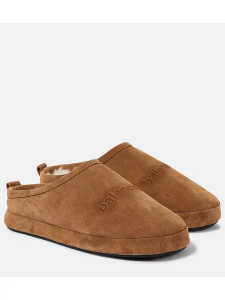 Copati Balenciaga iz semiša rjava