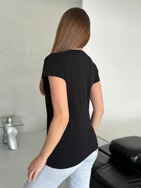 Футболка Issa Plus черная