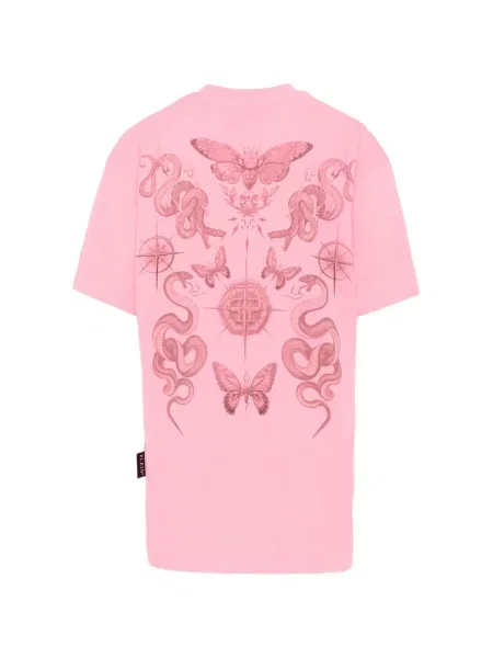Φόρεμα Philipp Plein ροζ