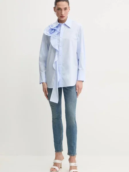 Marella jeansy SKINNY niebieski