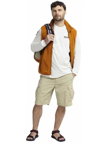 Лонгслів Jack Wolfskin білий
